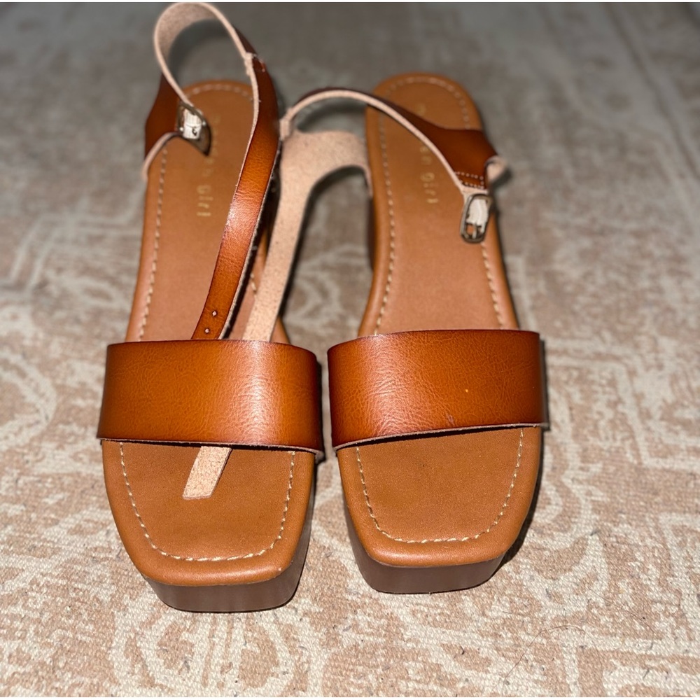 Brown heels